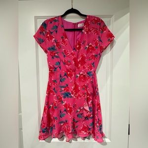 Beautiful floral Pink lilly dress